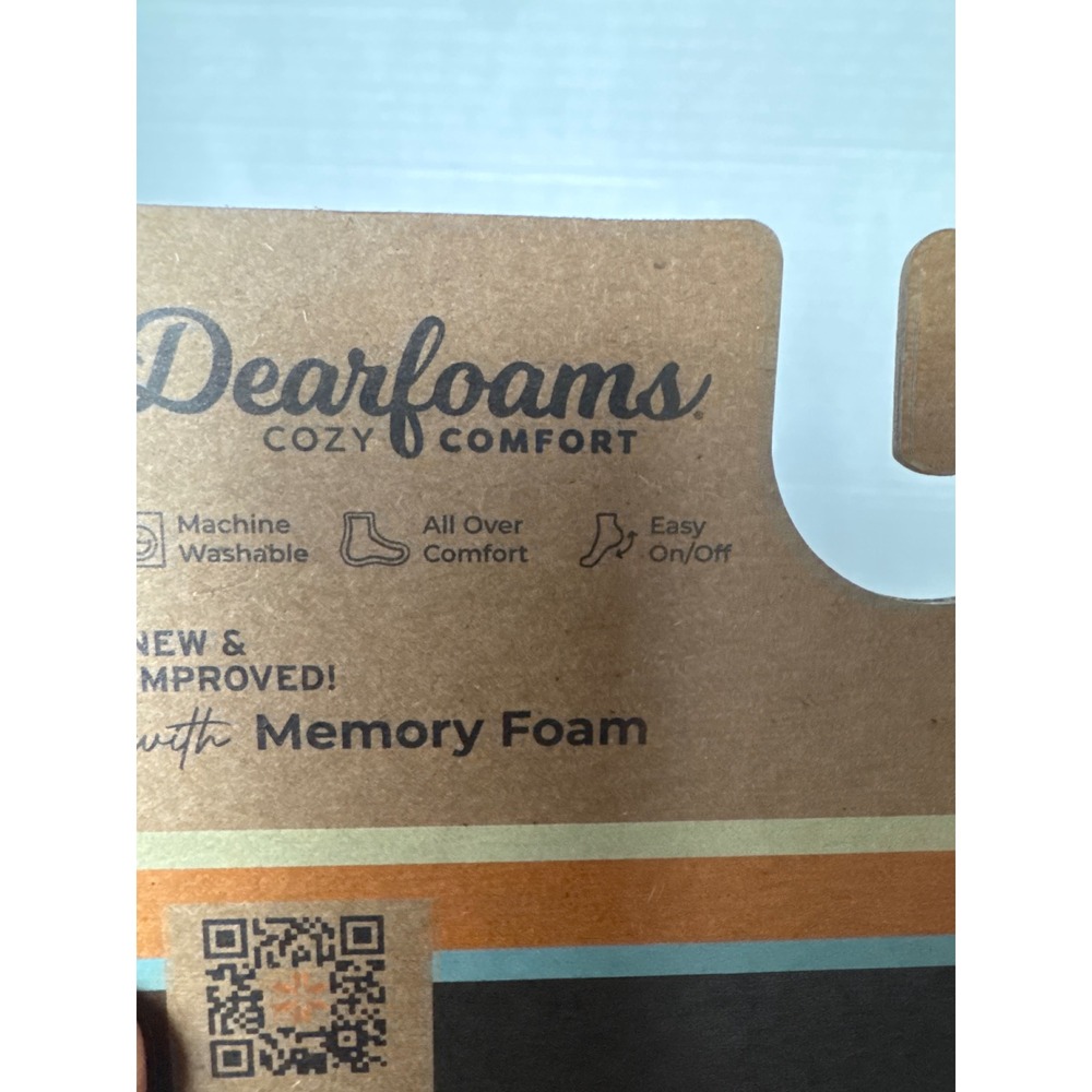 Dearfoams Mens We Ride At Dawn Lawn Mower Slippers Green Memory Foam XL 13-14 - Picture 7 of 7